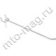 Крючок для перфорации 150мм d=4мм Шаг: 25мм